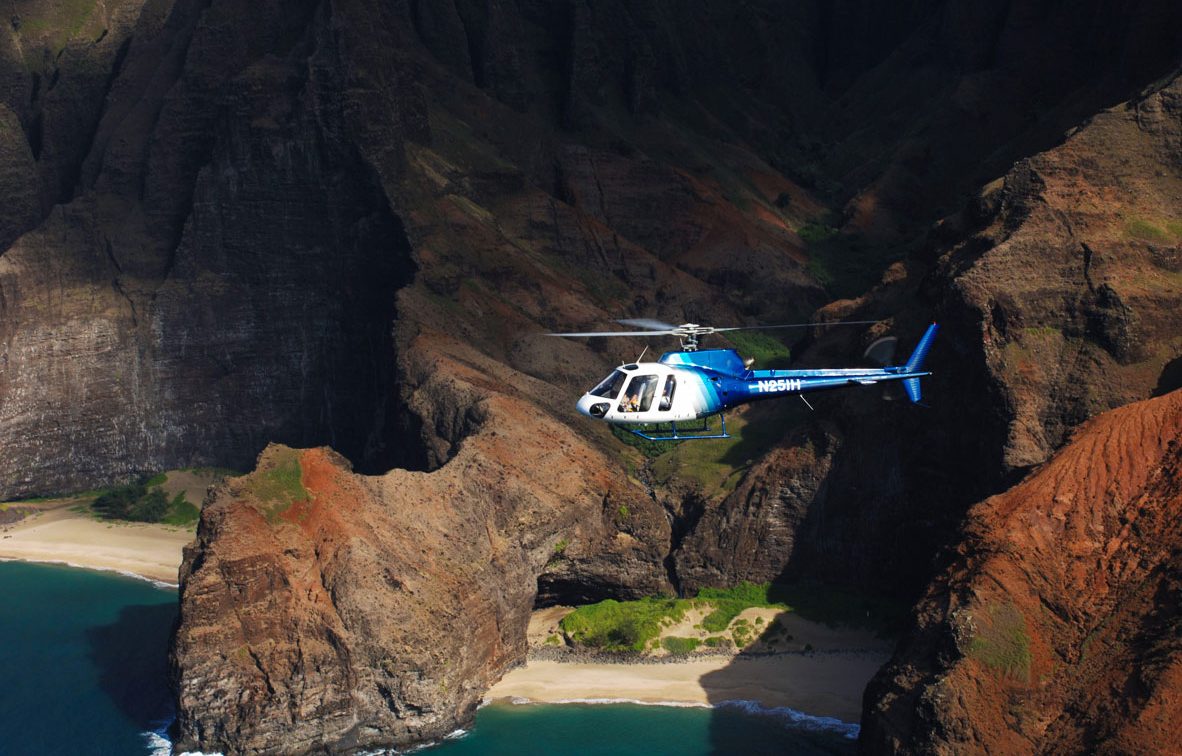 Helicopter Waterfall Landing