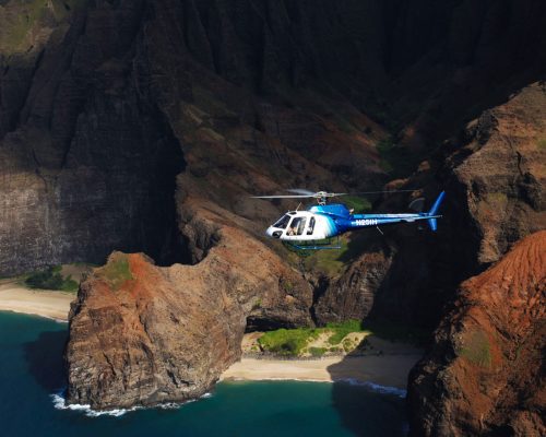 Helicopter Waterfall Landing