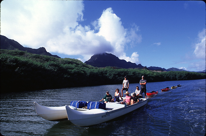 Outfitters Kauai Hidden Valley Falls Kayak - Kauai Vacation Tours