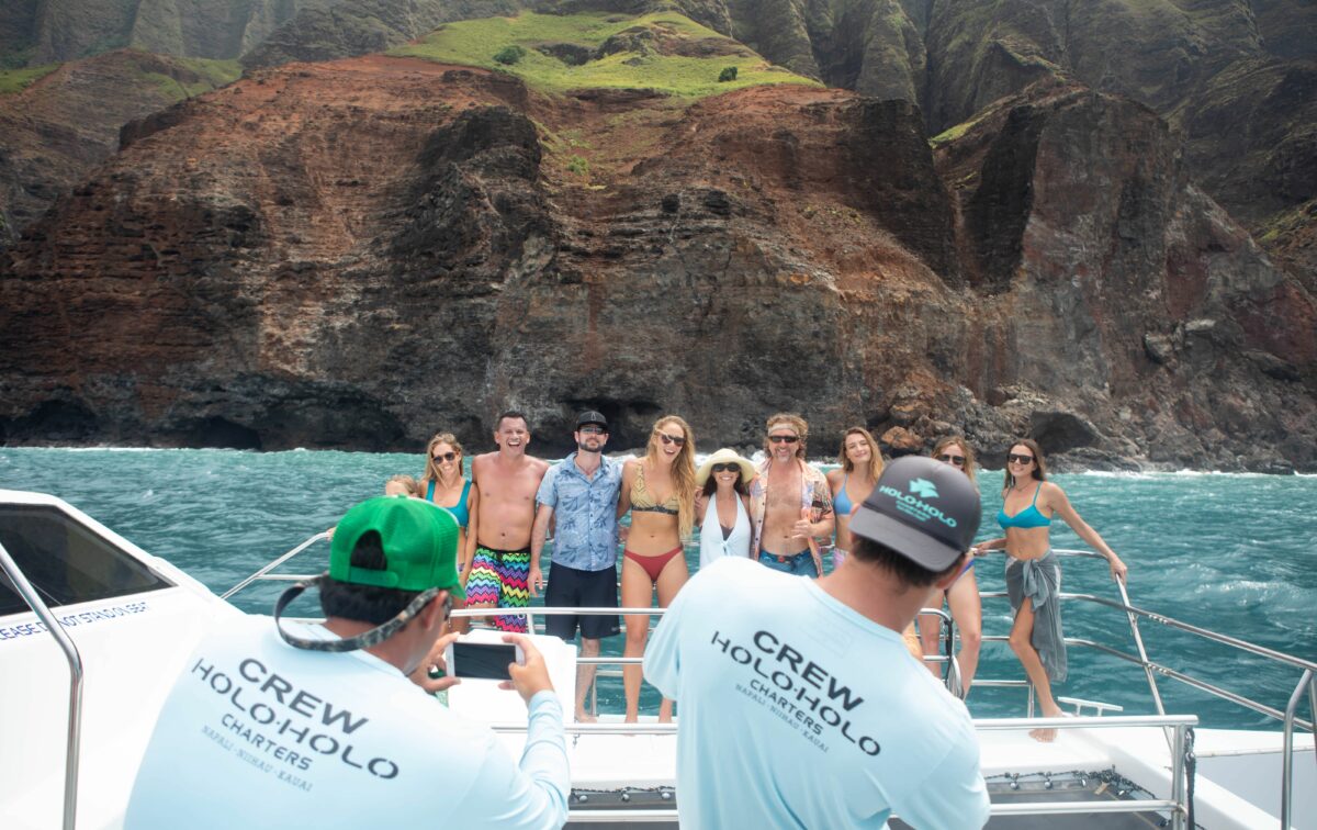 Holo Holo Charters Napali Coast Snorkel Leila Kauai Vacation Tours