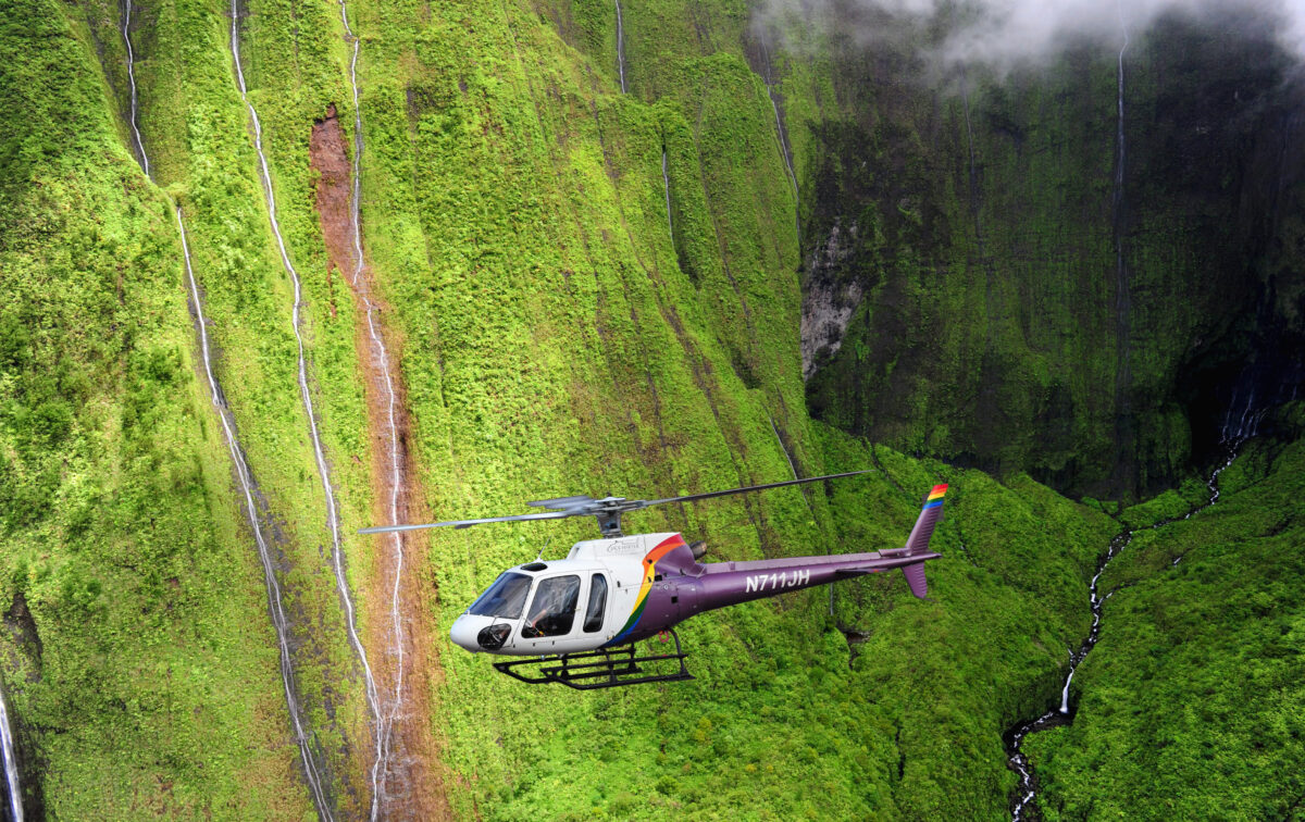 best time for helicopter tour in kauai