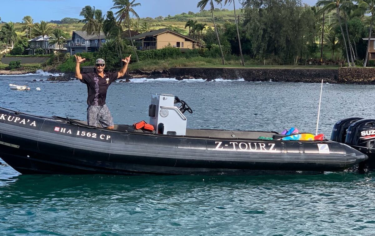 zodiac boat tours kauai